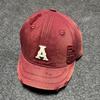 Embroidered Embroidery Letter Baseball Hat Retro Sun Hat Fashion Men Baseball Cap  Outdoor