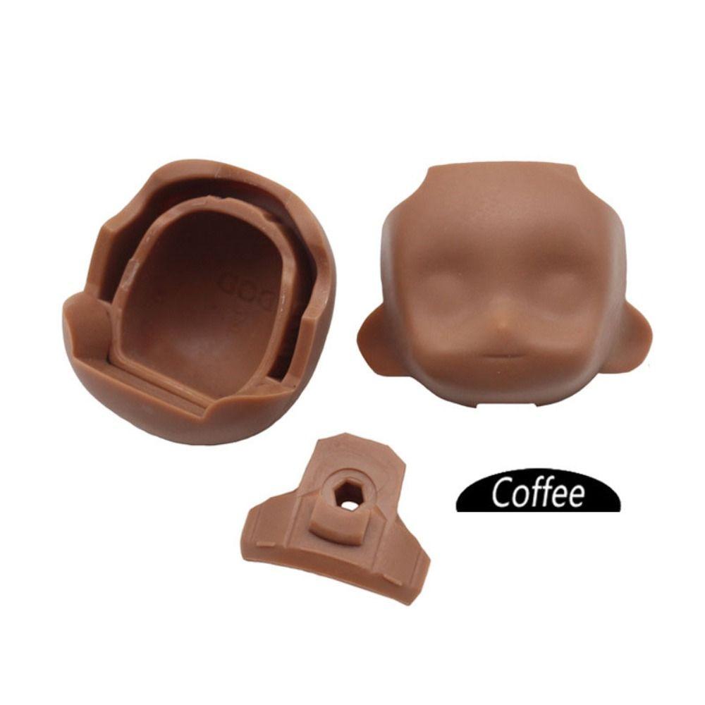 5 цветов OB11 Кукольная голова из смолы GSC Кукольная голова для лица Поддержка подходит для кукол Obitsu11 GSC DOD/ 1/12 BJD