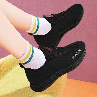 Женские дышащие сетчатые кроссовки для бега на весну/лето 2025, повседневная обувь с нескользящей мягкой подошвой