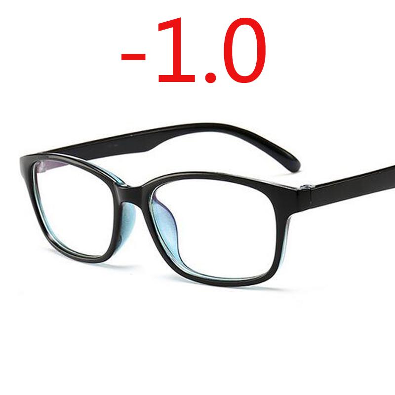 -1.0 -1.25 -1.50 -1.75 -2.0 -2.5 -3.0 До -4.0 Готовые очки для близорукости Женские Мужские Очки для Близорукости Черная Синяя Красная Оправа