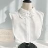 Women's Versatile White Lace Fake Shirt Collar for Spring and Autumn