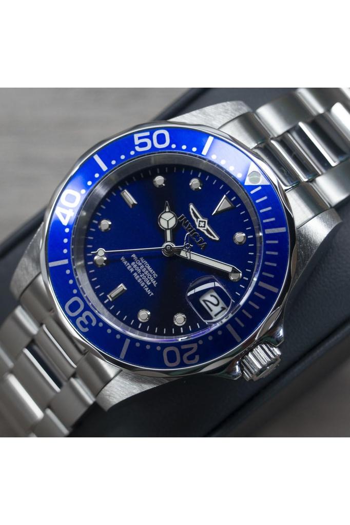 Мужские серебристые часы Invicta Pro Diver 9094