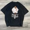 Винтажный Mary J. Blige Для фанатов  Короткая S до 5XL SE109 БЕСПЛАТНАЯ ДОСТАВКА Унисекс Футболка