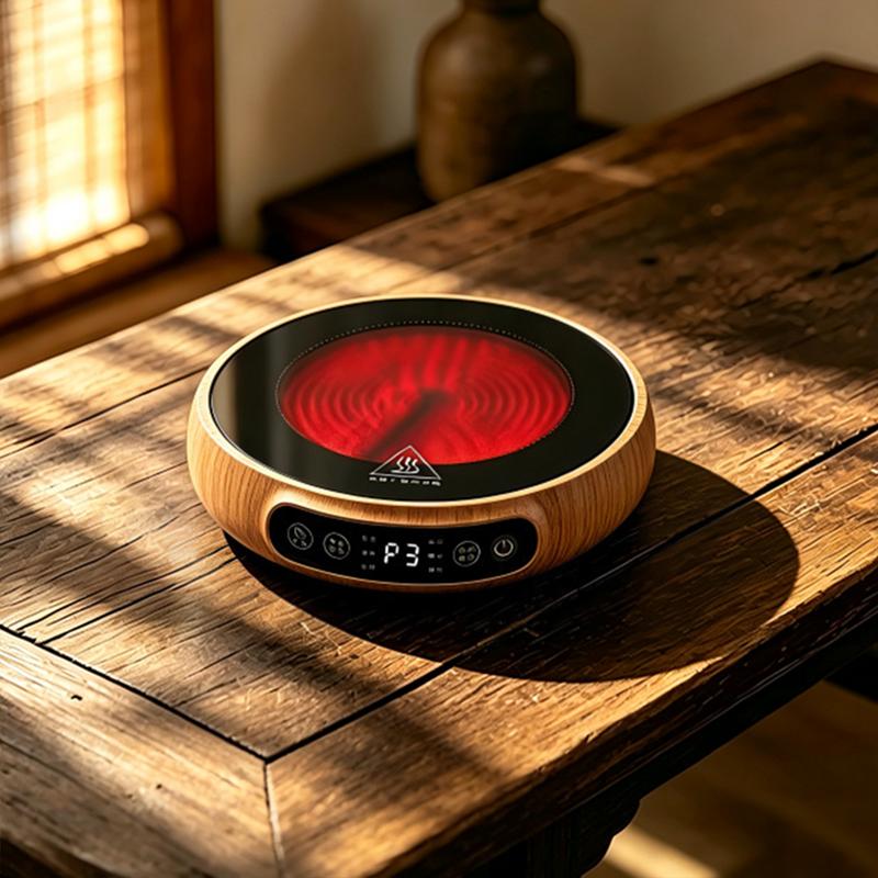1500W Ultra Thin Electric Ceramic Stove Mini Cooktop Coffee Hot Plate Infrared Heating Furnace Tea Cooker Boiler Kettle Heater