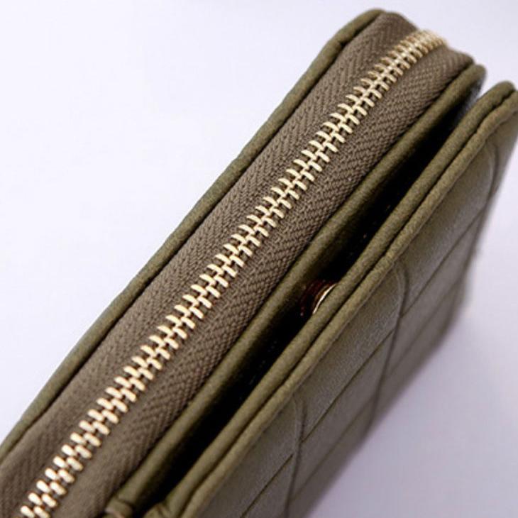 1 шт., женские короткие кошельки из искусственной кожи, женские клетчатые кошельки, кошелек с держателем для карт из нубука, маленький кошелек на молнии с портмоне для женщин