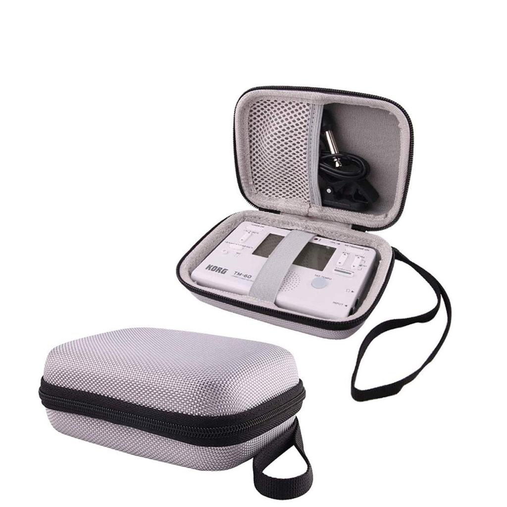 Storage Case for Yamaha TDM-700GKORG TM-60TM-50 TunerMetronome - WERJIA (Gray)