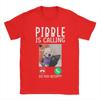 Pibble Is Calling Funny Meme for Meme Fans Dog Lovers TShirt Men Women Cotton Tees Crewneck Short Sleeve T Shirt Unique Clothes
