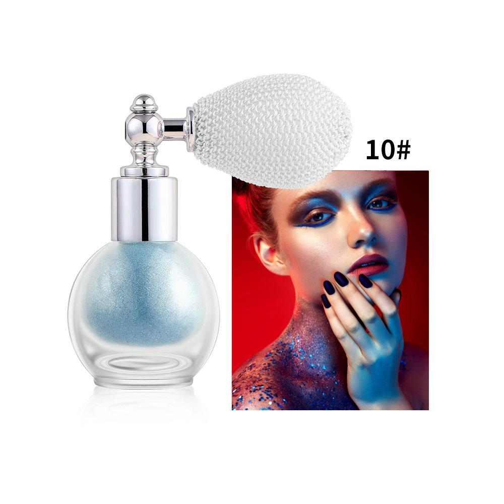 Пудра-спрей для выделения, блестящая перламутровая укладка волос, блестящий свадебный макияж, блестящая рассыпчатая пудра для ухода за волосами