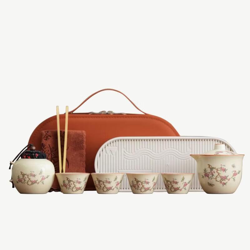 ZhuChuang JingPin Wisteria Ru Kiln Tea Set