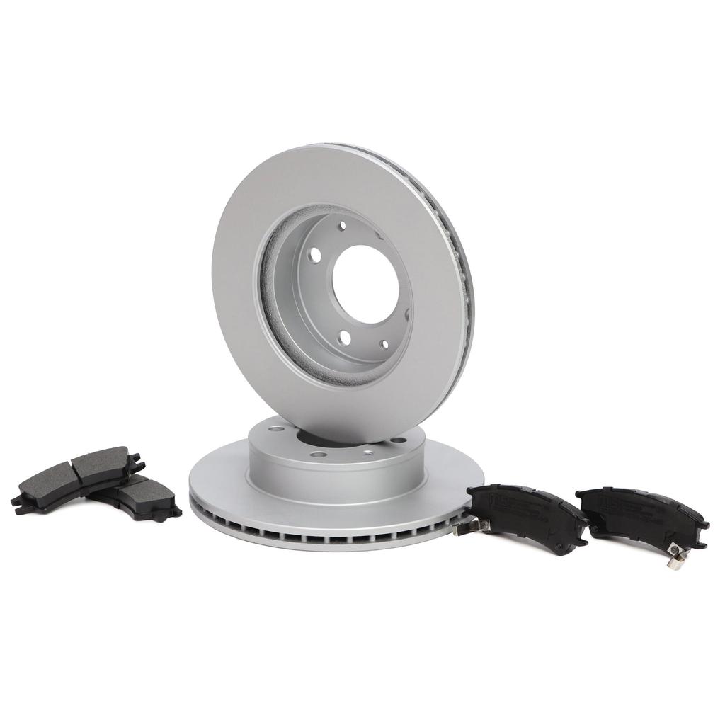 Rear Brake Discs + Pads Hyundai Atos (Mx)