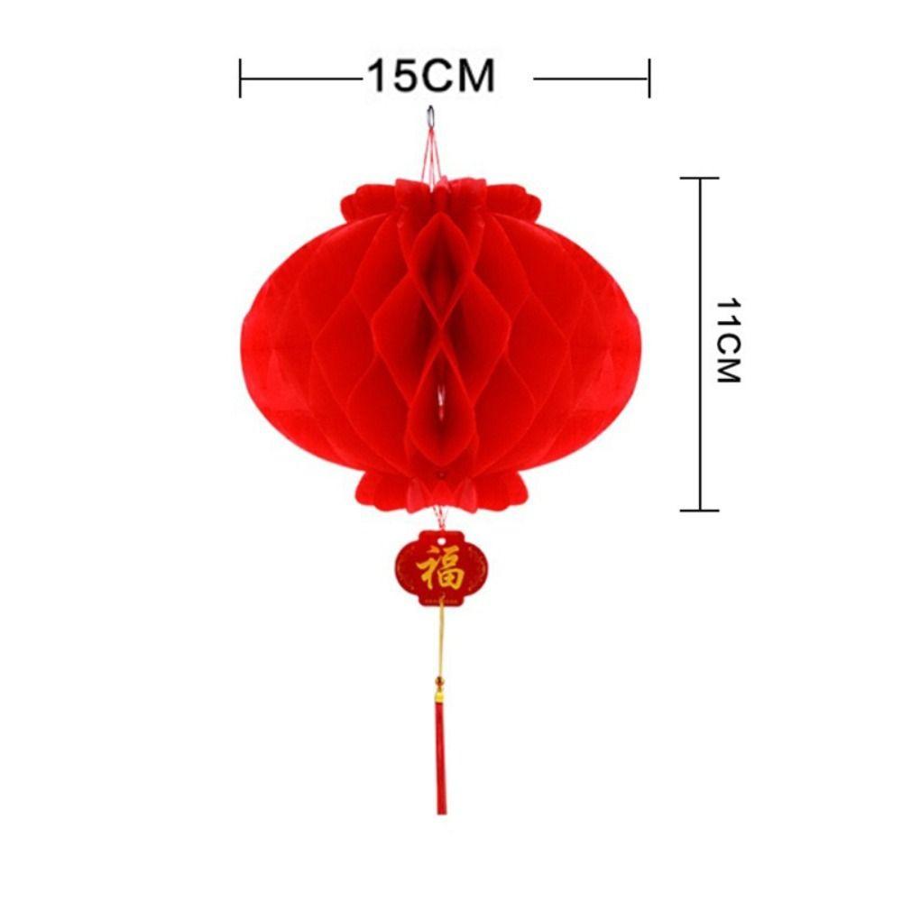 10 шт. Китайский традиционный бумажный сотовый фонарь пластиковая подвесная гирлянда для магазинов, ресторанов, вечеринок