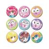 Goldfish Trading Glitter Can Badges Box Warning! 9-Piece