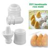 Инструмент для приготовления суши Arancini Maker DIY Handmade Bento Rice Ball Plastic Mold Домашняя итальянская еда Форма для мясных шариков Кухонные принадлежности