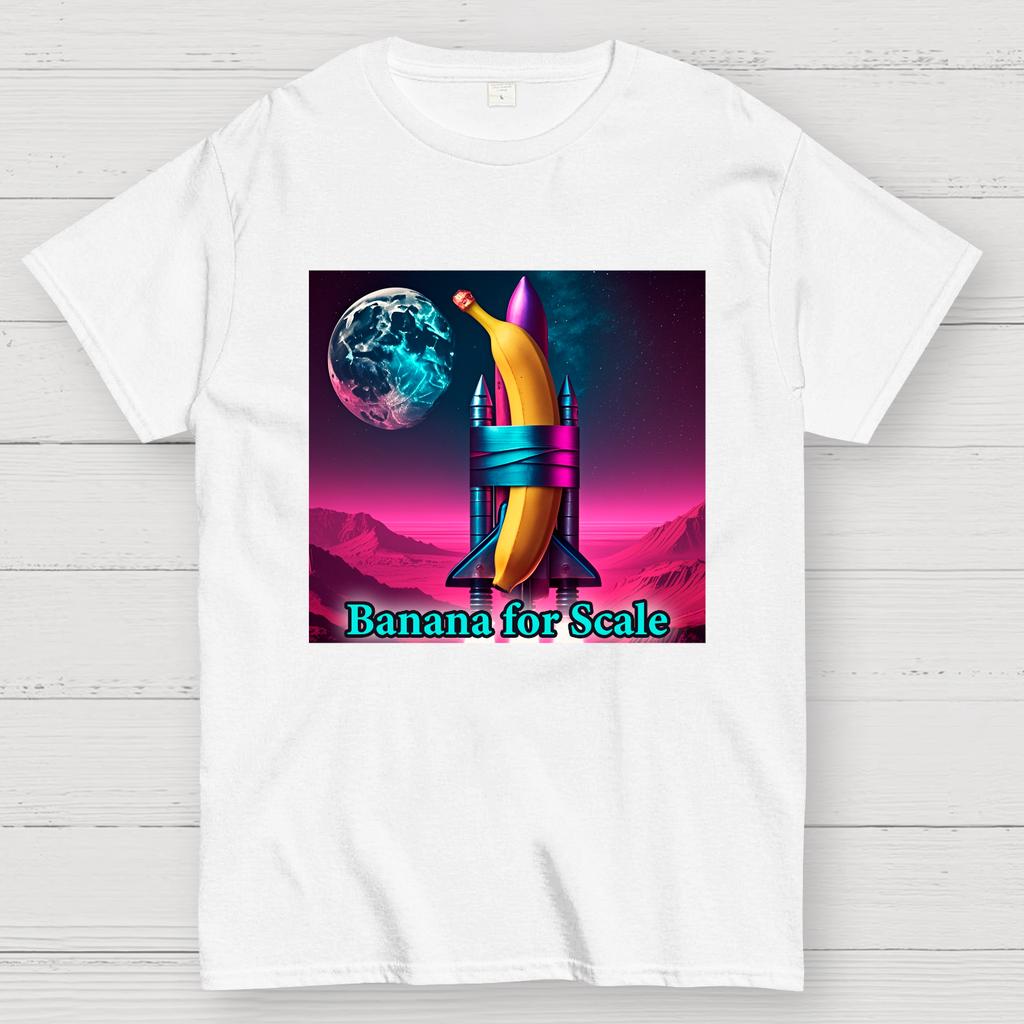 Banana for Scale Space Cotton Summer Casual Cool Loose T-Shirt