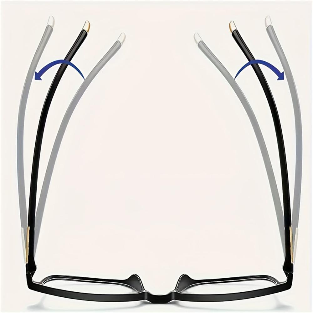 4PCS Fashion Anti-Blue Light Reading Glasses Ultra-Light Eye Protection Readers Eyewear Unisex Elegant Presbyopia Glasses