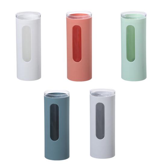 Disposable Cup Dispenser Space-saving Large Capacity Hygienic Smooth Surface Paper Cup Rack for Refrigerator