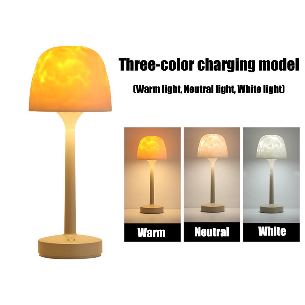 Светильник для душа AquaSpa - Лампа для ванной комнаты с 16-цветным океаническим проектором, Перезаряжаемый светильник для душа с и пультом дистанционного управления, Беспроводной светильник для