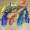 Creative 3D Printed Shark Toy: Movable Joints & Free Swinging Design, Perfect for Kids & Decoration