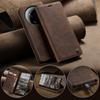 CaseMe Роскошный Ретро Магнитный Флип Чехол из ПУ Кожи для Xiaomi 17 17Ultra Чехол-Кошелек Чехол для Телефона Для Xiaomi 17 Ultra