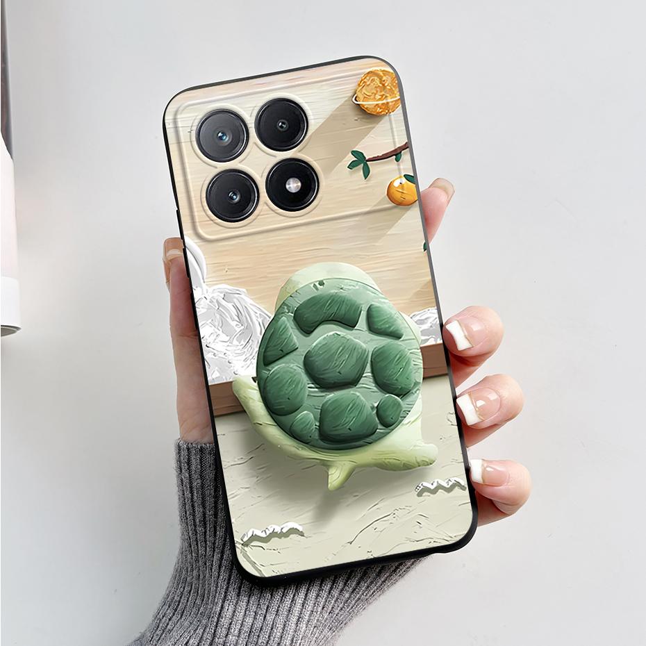 Для Xiaomi Poco X6 Pro Чехол Стильный Расписной Силиконовый Бампер Ударопрочный Чехлы для Телефона Чехол Coque Для Xiaomi Poco X6 Pro 5G Fundas