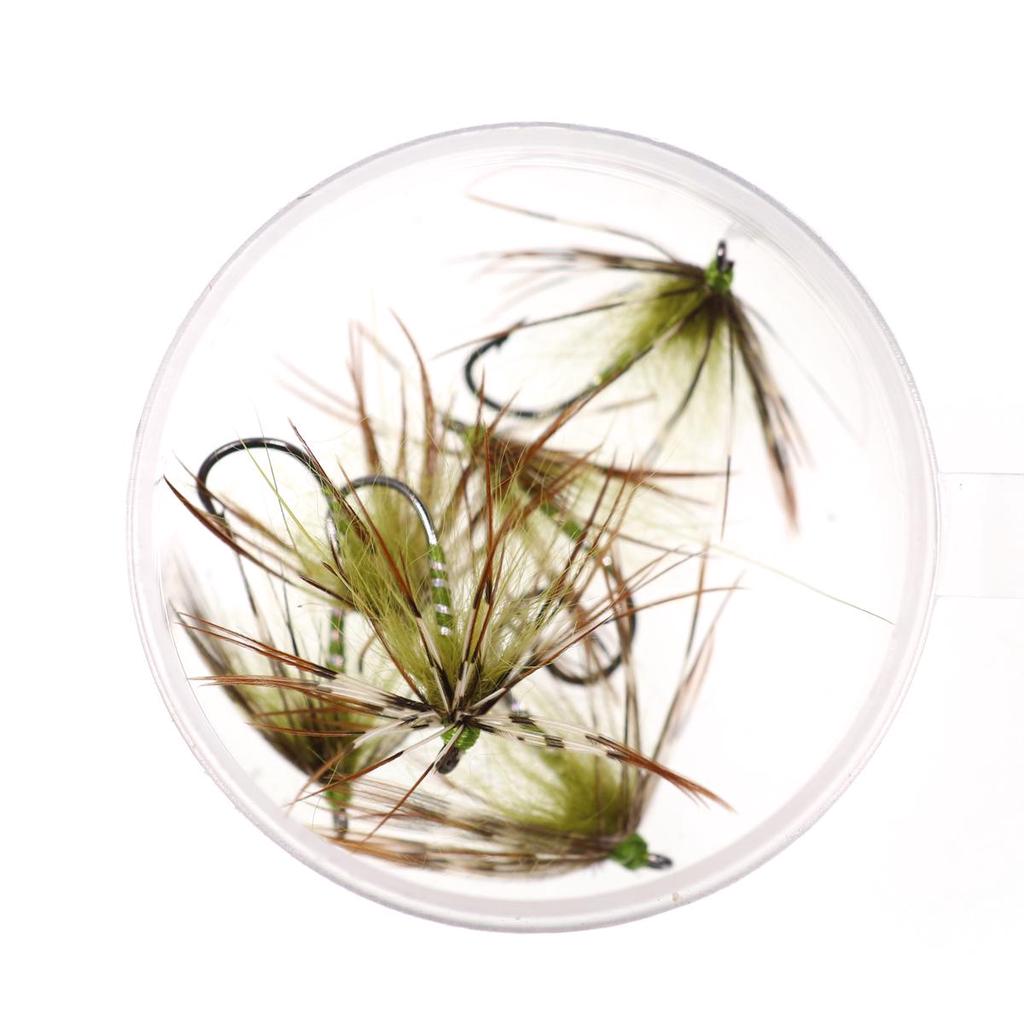 Bimoo 6 шт. № 12 муха для ловли форели, модели мух-пауков, мушки для форели