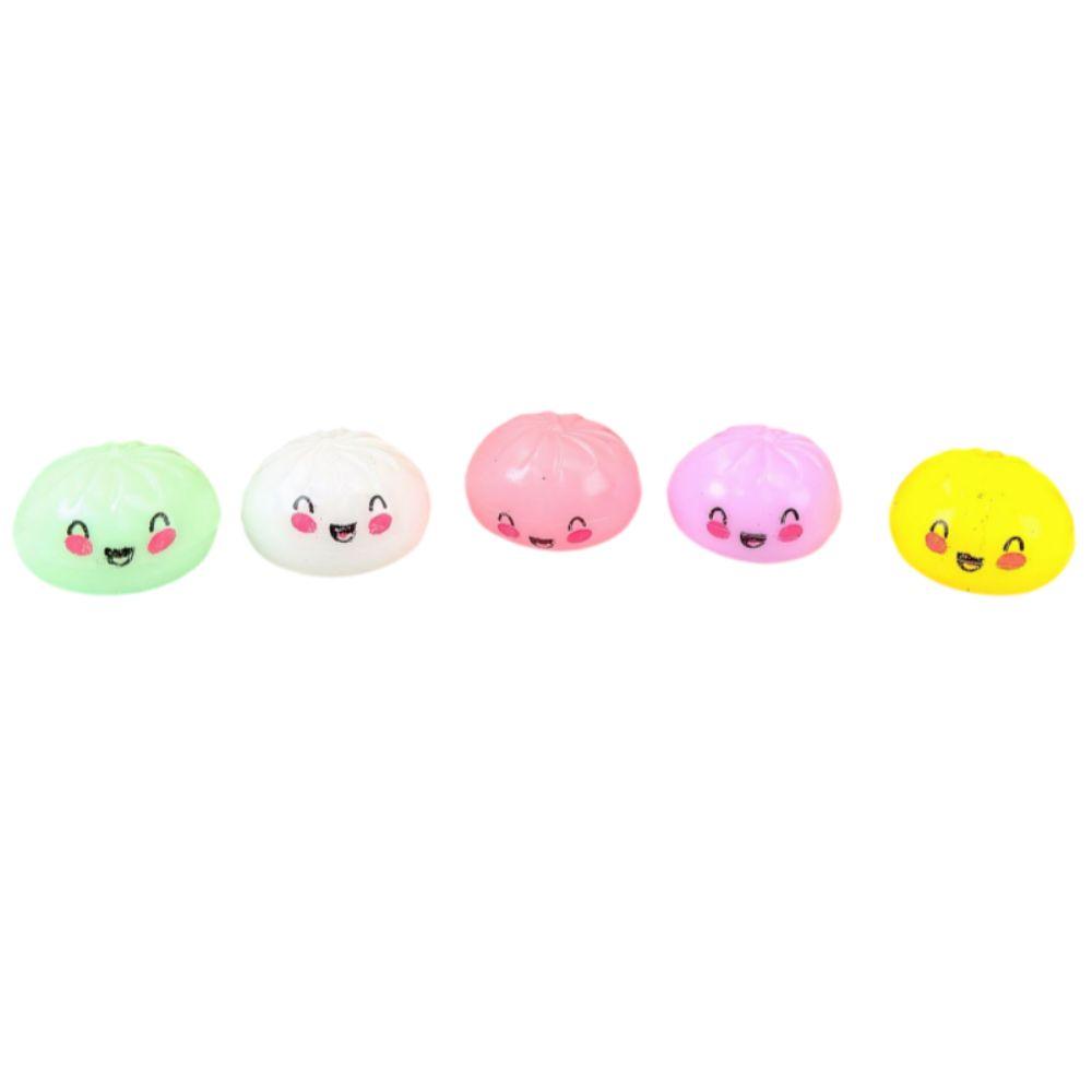 Colorful Squishy Dumpling Simulation Sensory Fidget Ball Dumpling Squishy Toys Student Prize
