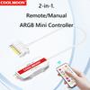Контроллер ARGB 5V 3pin к питанию SATA Мини RGB-контроллер 3PIN-хаб для корпуса ПК, кулер для процессора, светодиодная подсветка, радиатор