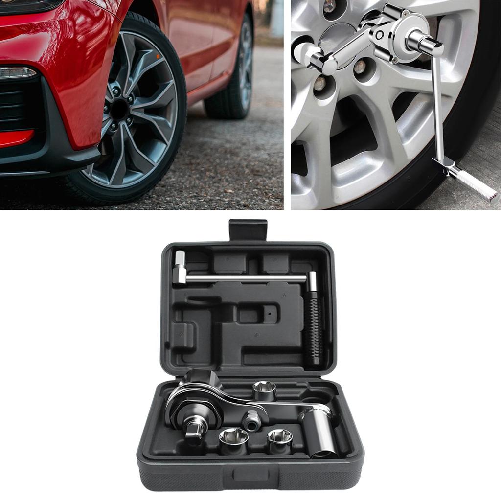 Торсионный мультипликаторный ключ с длинной ручкой. Универсальная прочная конструкция. Легко переносить. Экономия усилий при использовании автомобильных аксессуаров.