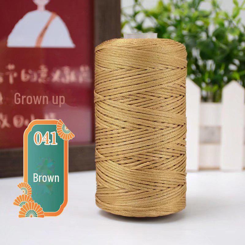 Экологичная конопляная пряжа для вязания крючком летних шляп, сумок и сандалий