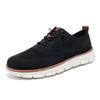 New Lightweight Lace-up Casual Men's Shoes Breathable Fly-woven Men's Large-size Men Loafers