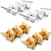 Grill Stainless Steel Wave Shaped Convenient Kitchen Tools Taco Shell Stand Tray Plate Taco Holder