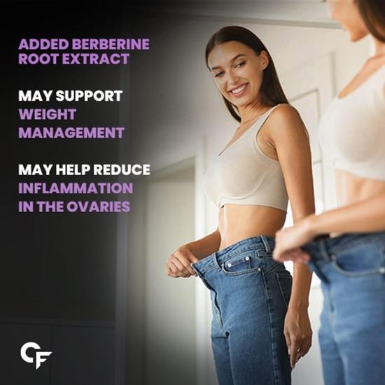 Пищевые добавки Carbamide Forte для женщин с СПКЯ с 40:1 Соотношение Мио-Инозитола к Д-Хиро-Инозитолу | Добавка Инозитола при СПКЯ - 60 Вегетарианских Таблеток