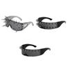 Cosplay Costumes Punk Gothic Glasses Eyewear Novelty Sunglasses Trendy Cyber Goggles  For Men