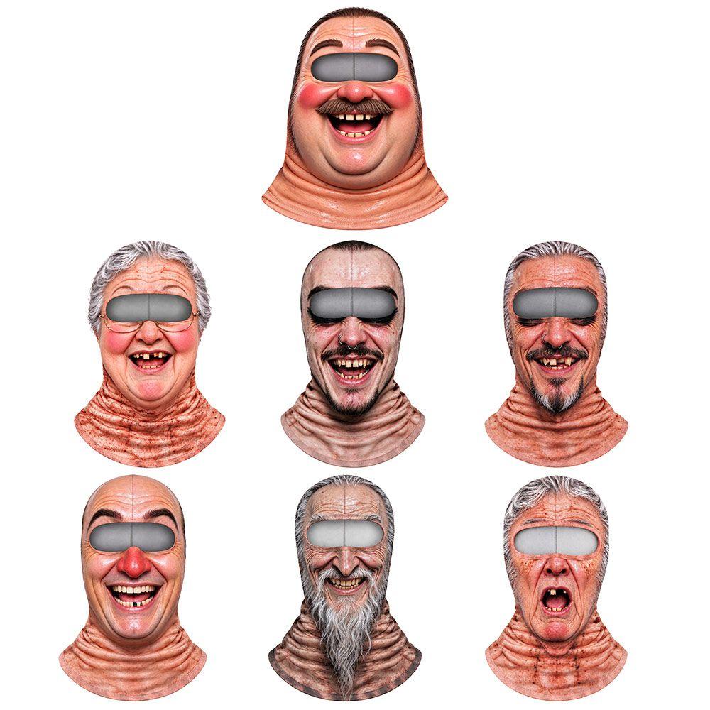 Breathable Balaclava 3D Face Printed Full Face Mask For Outdoor/Cycling/Pranks/Party