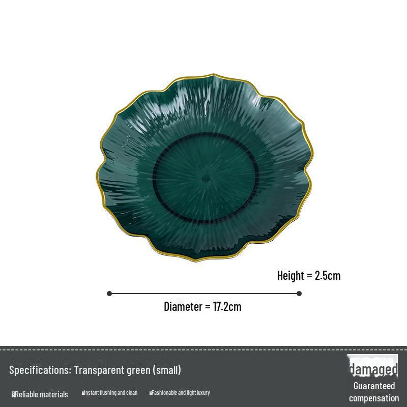 Multilayer Fruit Plate for Living Room, Coffee Table, Front Desk, Beauty Salon. Perfect for Snacks, Desserts, and Fruit. Great As an Ornament.