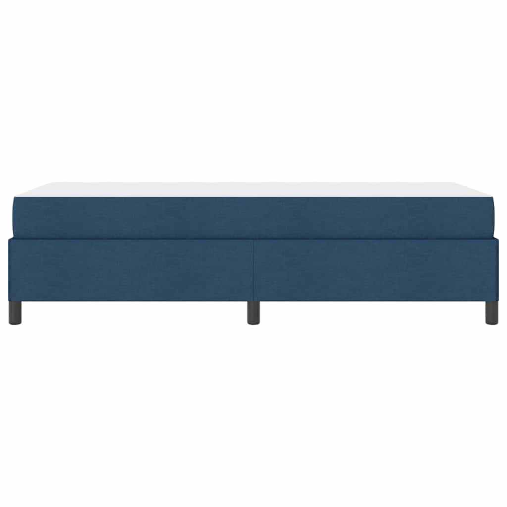 Box Spring Bed Blue 80 x 200 cm Fabric