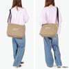 Manhattan Portage MP1482CNVS Прозрачная плечевая сумка, Канвас, Черный, Средний