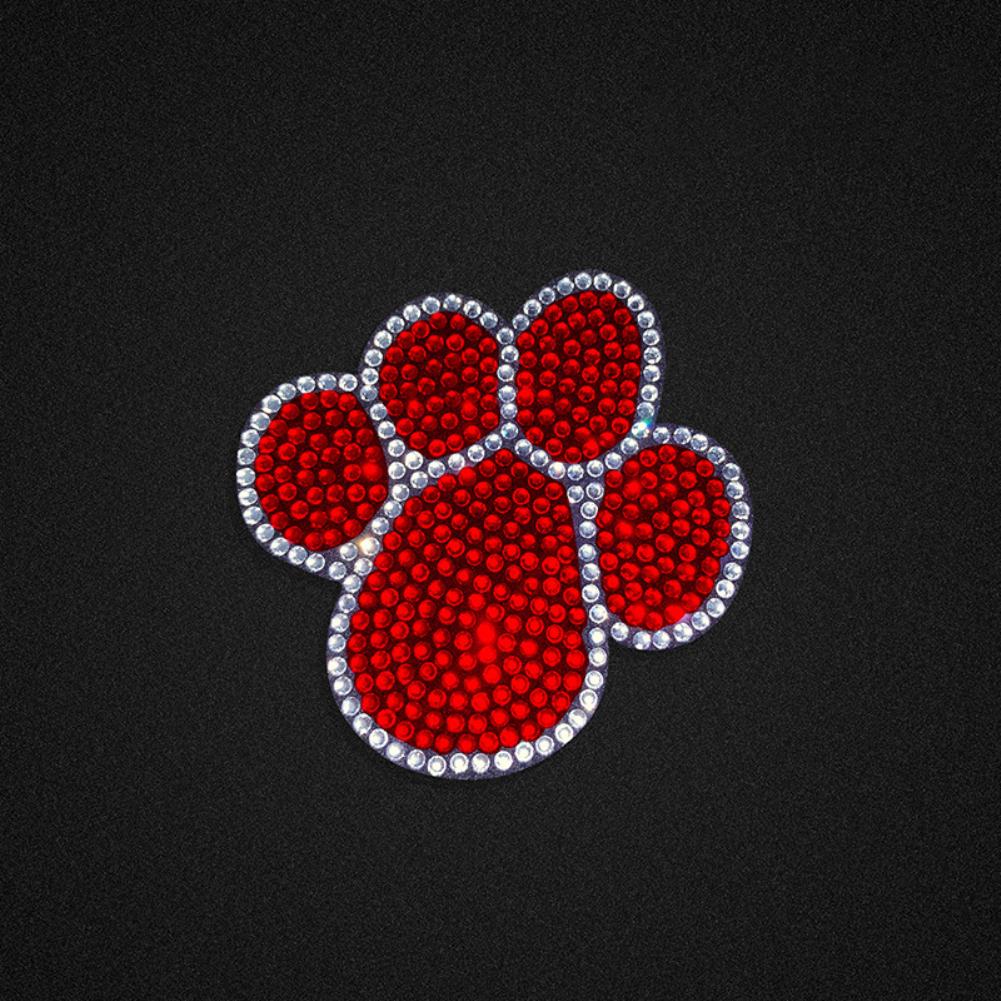 Милые наклейки на автомобиль с отпечатками лап, алмазные наклейки на лапы животных, собак, кошек, медведей, автомобильные экстерьеры, анти-столкновения, анти-царапины, декоративные наклейки