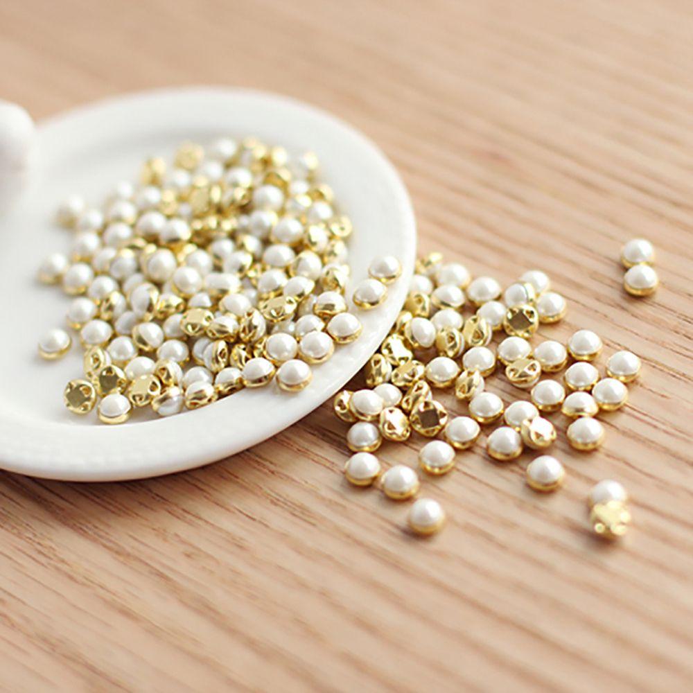 Dollhouse Miniature DIY Doll Clothes Pullip Clothing Sewing Mini Pearl Buttons Bjd Blythe