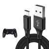 Зарядный кабель Micro USB для контроллера PS4/Xbox One, плетеный шнур быстрой зарядки, 1/2/3 м