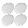 4PCS Stainless Steel Car Audio Speaker Door Trim Covers For 14 18 BMW X5 X6 F15 F16
