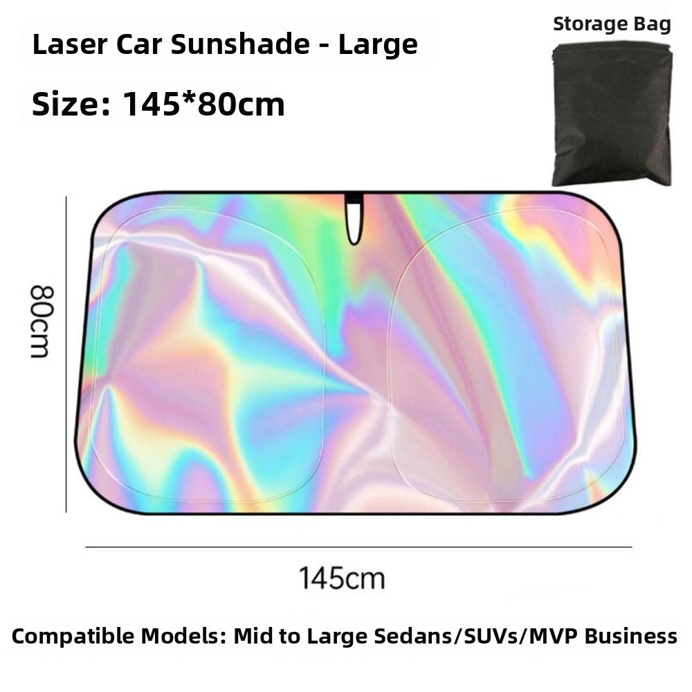 Foldable Design Car Sunshade Cover UV Heat Blocker Front Window Protector Car Front Window