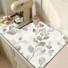 Non-Slip Lemon Printed Placemat Diatom Mud Kitchen Tableware Mat Absorbent Dish Drying Mat  Camping