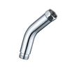 45 Degree Shower Arm Pipe Connectors for Handheld Shower Head Stainless Steel Elbow Adapter with Polished Chromes