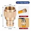 High Pressure Washing Machine Nozzle Direct Spray Sprinkler  Garden Hose Pipe Fitting