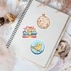 50Pcs Cartoon Sticker Sewing Theme Sticker Strong Adhesion Decals for Laptop Phone Fridge Guitar Scrapbooking Decor