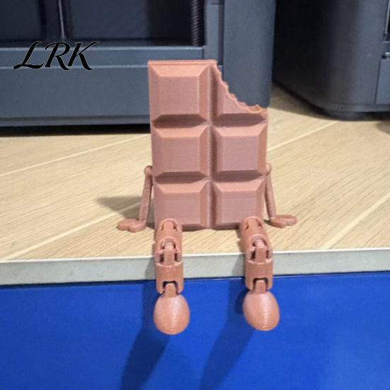 Прочная 3D-печатная арт-фигурка кофейной чашки с подвижными суставами, Настольная статуэтка с подвижными суставами, Милый элегантный декор для дома, Статуэтка-аксессуар в виде кофейного зерна, Креативный офисный декор,