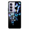 For Redmi 15 4G EU Version Tempered Glass Phone Case Hardness Military Grade Drop Protection Anti-Fingerprint Glossy Shell Cover