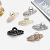 Headwear Transparent Elegant Women Acrylic Hair Accessories Hair Claws Crab Clips Hair Clips