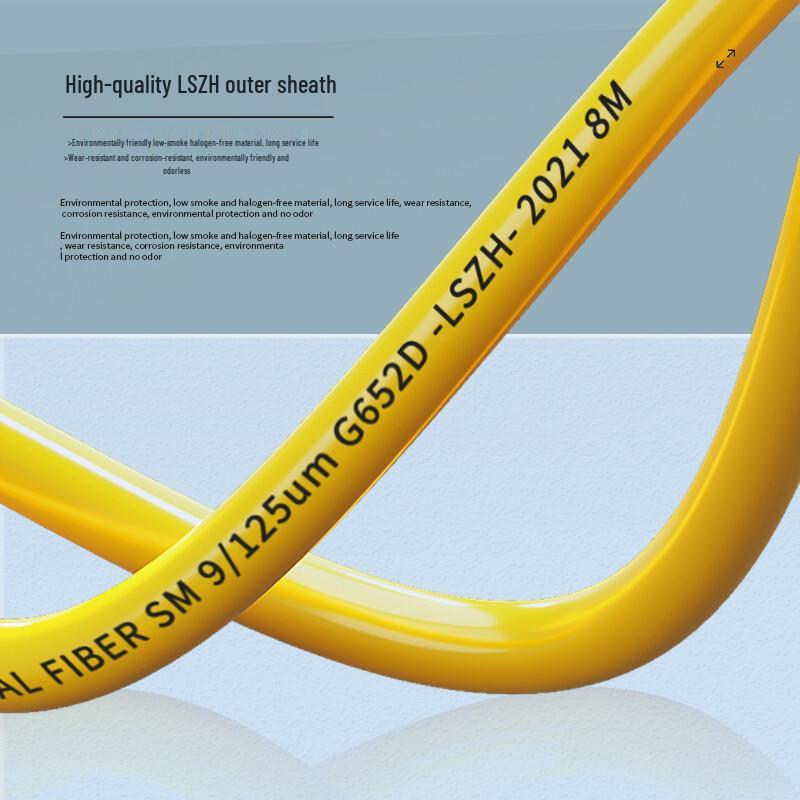 SHOCHAN Single-Mode Fiber Optic Patch Cable